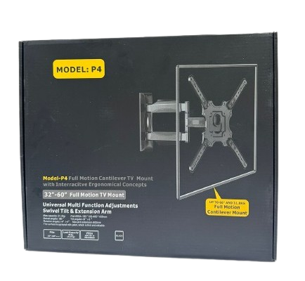 حامل تلفزيون متحرك NB North Bayou P4 Cantilever