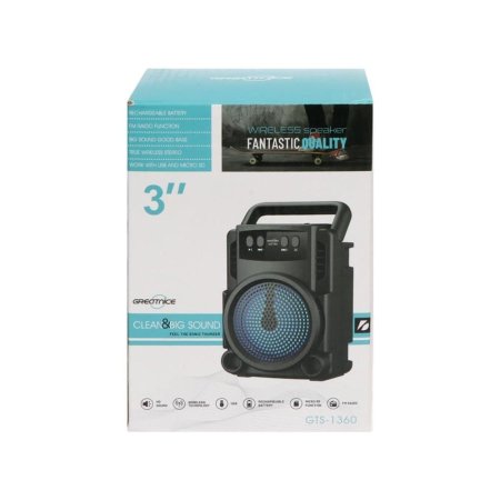 مكبر صوت لاسلكي محمول طراز GTS-1360