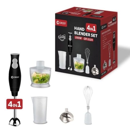 خلاط يدوي 4 في 1 من Ccrest