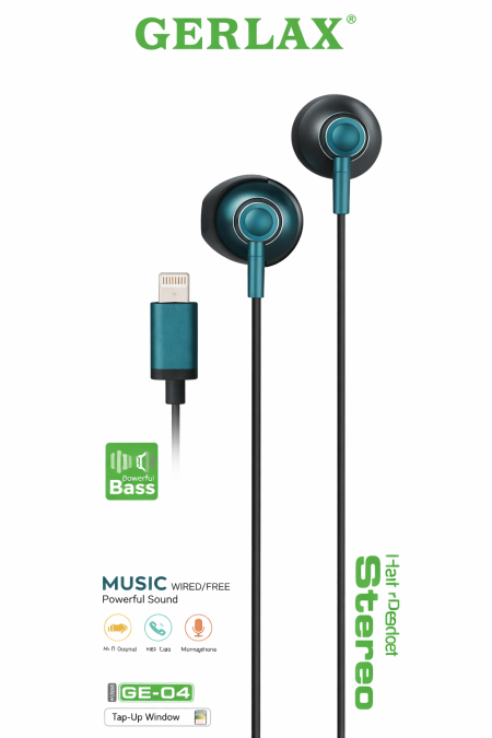 سماعات أذن نصفية ستيريو Gerlax GE-04