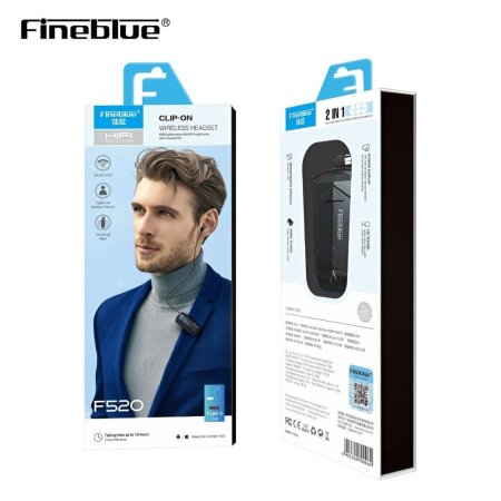 سماعة أذن لاسلكية Fineblue F520 بمشبك