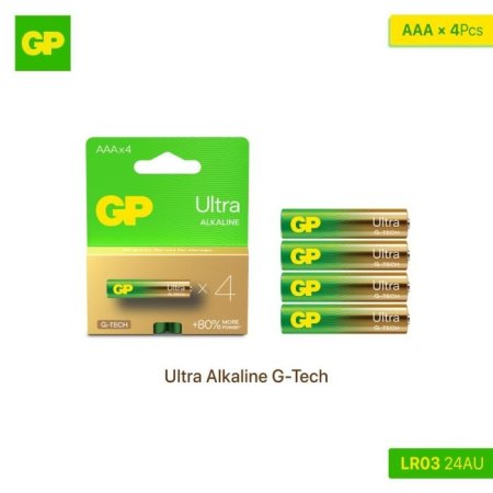 بطارية GP LR03 AAA (4 قطع)