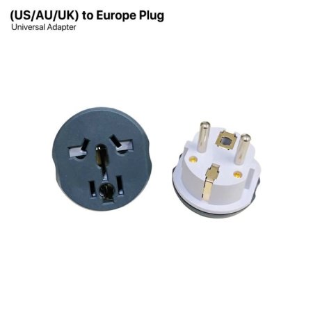 محول قابس US/AU/UK الى أوروبي