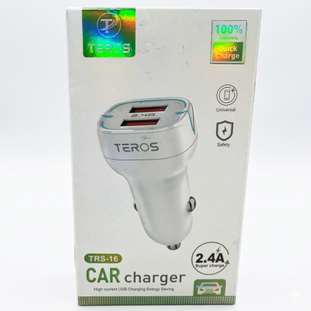 شاحن سيارة من نوع TEROS طراز TRS-16