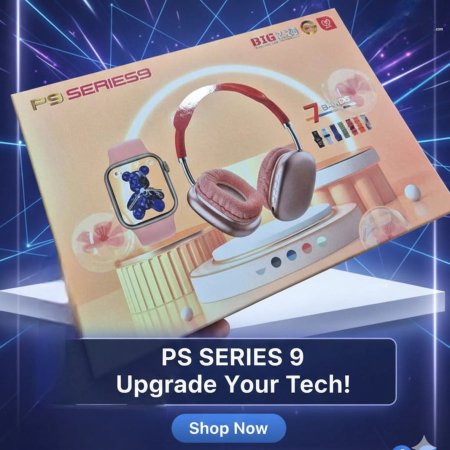 مجموعة "P9 Series 9" التي تتضمن ساعة ذكية وسماعات رأس لاسلكية