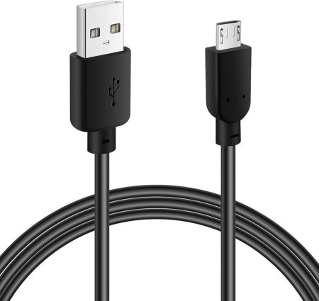 كابل شحن ونقل بيانات من نوع USB-A إلى Micro-USB