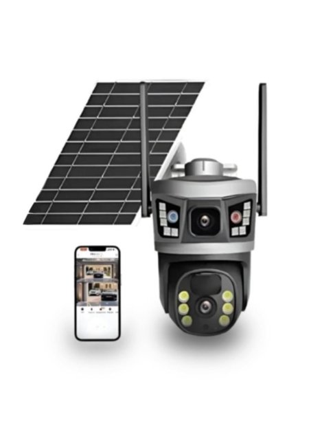 كاميرا مراقبة ذكية تعمل بالطاقة الشمسية (Intelligent Solar Energy Alert PTZ Camera)