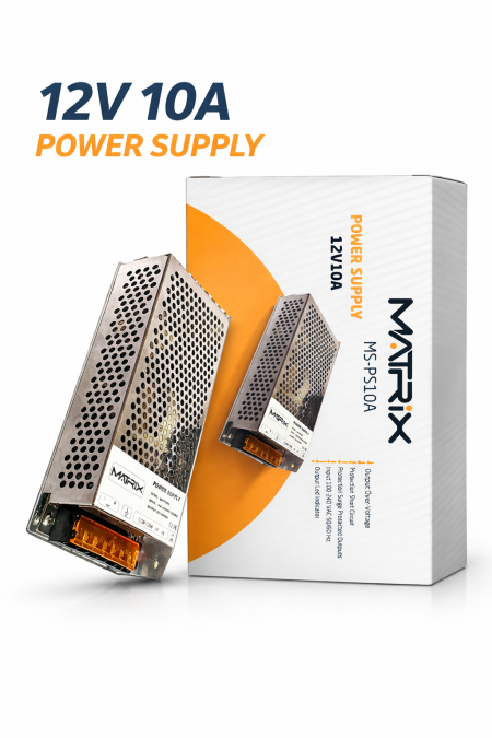 مزود طاقة (Power Supply) من ماركة Matrix، وتحديداً الطراز MS-PS10A