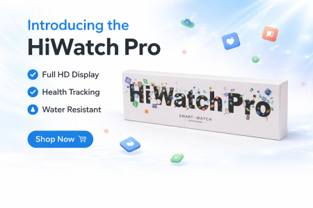 ساعة ذكية من طراز HiWatch Pro TX10 Promax