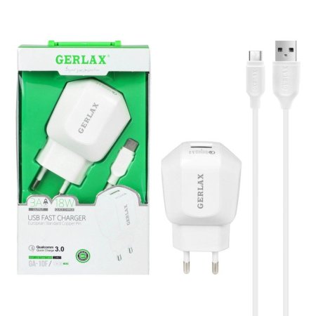 شاحن حائط سريع من ماركة Gerlax، موديل GA-10F